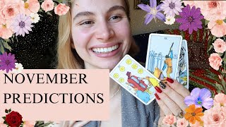 ABUNDANCE IS COMING YOUR WAY  November Tarot Predictions 2024 [upl. by Damahom275]