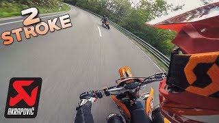 KTM 125 EXC AKRAPOVIC  PURE SOUND [upl. by Harvard]