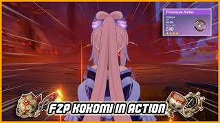 What F2P Kokomi looks like Level 90  Genshin Impact [upl. by Aliak946]