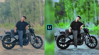 Green and grey tone Lightroom photo editingLightroom preset download free [upl. by Itagaki166]