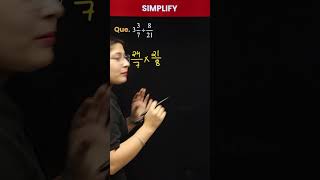 Converting Mixed Fractions To Improper Fractions Easily With This Simple Trick💡mathstricks [upl. by Iadahs870]