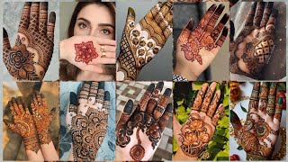 new front hand mehndi designs 2024latest new hatheli mehndi designs plam mehndi alveenafatimaA [upl. by Annamaria]