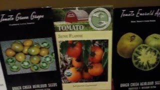 Tomato Varieties for 2016 Garden  Ep 6 [upl. by Lemak258]