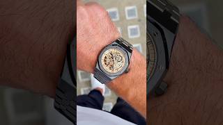 OH WOW audemarspiguet WORLD FIRST review on my channel 15416CE luxurywatches watches rolex [upl. by Yrrot]