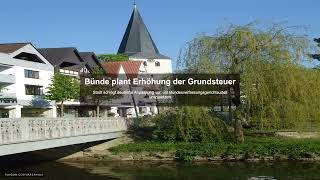 Bünde plant Erhöhung der Grundsteuer  Gewerbesteuer News [upl. by Nell962]