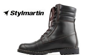 STYLMARTIN Motorcycle Boots Indian  24Helmetsde [upl. by Letnwahs]