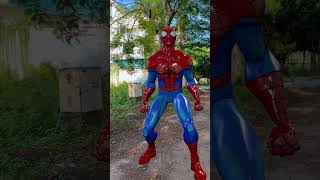 Spiderman vs Chainsaw Man  Giant 3D Spiderman Transformation Hulk Thanos Venom Spiderman shorts [upl. by Carmon1]