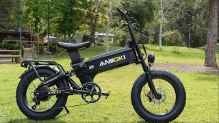 Aniioki A8 Review 100Miles of Range 33MPH Top Speed [upl. by Nevah]