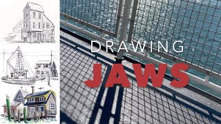 Drawing JAWS locations on Marthas Vineyard [upl. by Gawain295]