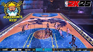 NBA 2K25 NEW EVENT POSEIDON REEF GAMEPLAY NO COMMENTARY [upl. by Ecirb]