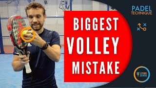 How to Volley AGAINST Slice Padel Technique [upl. by Etnaud457]