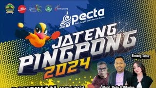 MIX DOBEL JATENG PINGPONG 2024 TENIS MEJA INDONESIA SEMARANG [upl. by Aisat108]