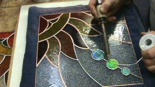 stained glass how to ideas sg9b sun project [upl. by Aiuqram409]