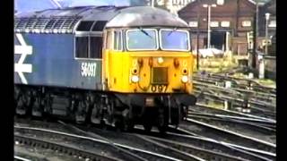 BR DieselsBest Clips at York1986 [upl. by Kusin]