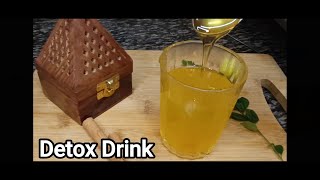 Detox Drink For Digestion Healthy Skin And Weight Loss [upl. by Karilynn]