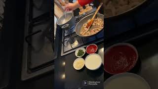 penne sauce rosée pouletوصفة سهلة ولذيذة للباسطا ببينك صوص [upl. by Weatherley]