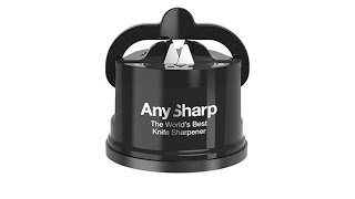 AnySharp Global Suction Knife Sharpener [upl. by Eiznek]