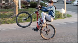 LauxJack 700 DOWNHILL BIKE REVIEW [upl. by Inimod165]