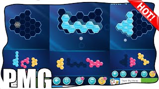 Block Hexa Puzzle Android Gameplay by BitMango [upl. by Yelha349]