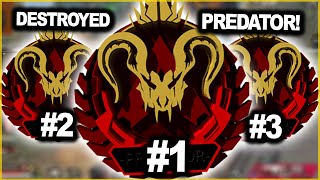 APEX RANK 1 amp RANK 2 amp RANK 3 DESTROYED PREDATOR LOBBY [upl. by Norm203]