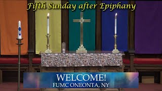 First United Methodist Church Oneonta NY 1030 am livestream  2424 [upl. by Aedni]