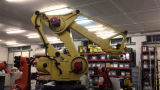 Fanuc M410iB palletizing robot [upl. by Meehsar]