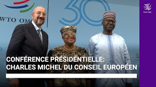 Conférence Présidentielle Charles Michel du Conseil européen [upl. by Inattyrb4]