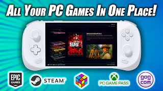 All Your PC Games In One Place LaunchBox On Your Gaming Handheld Is Amazing [upl. by Hahsi]