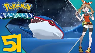 Pokémon Alpha Sapphire  Episode 51  Seafloor Cavern amp Kyogres Awakening  Gameplay Walkthrough [upl. by Kally]