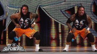 The Usos vs 3MB WWE Superstars Dec 6 2013 [upl. by Nylaras]