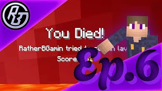 Minecraft Survival Ep6 The Episode of Many Deaths [upl. by Idnim]