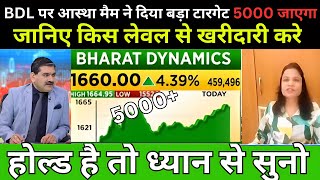 BDL SHARE NEWS TODAY  BHARAT DYNAMICS SHARE LATEST NEWS TODAY BDL SHARE TARGETSharePriceTargeted [upl. by Sucram]