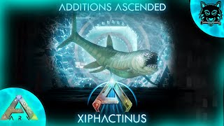 New xiphactinus Admin command Tutorial  ARK Survival Ascended Ark Additions Mod Update [upl. by Pedro862]