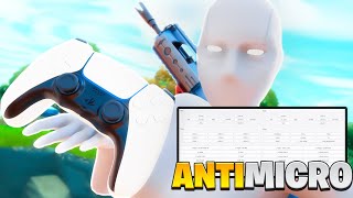 HOW TO GET LOW LATENCY ON CONTROLLER WITH ANTIMICRO  FORTNITE CHAPTER 3 SEASON 2 [upl. by Garlen]