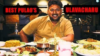 Amazing South Indian food in Hyderabad  Ulavacharu  South Indian Restaurant in Hyderabad [upl. by Lahcsap825]