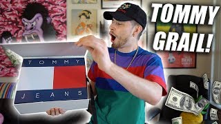 UNBOXING A TOMMY GRAIL  Tommy Hilfiger Icon 90s Sneaker Review [upl. by Suilenrac832]