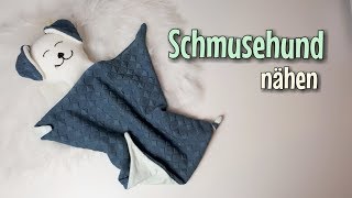 Schmusehund  Nähanleitung OHNE Schnittmuster  Für Anfänger  Nähtinchen [upl. by Atnohsal214]