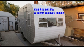 Fabricating A Metal Skin Trailer Roof [upl. by Brinkema]