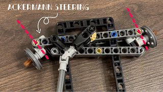 3 Ways to Ackermann Steer Your LEGO Car [upl. by Glanville917]