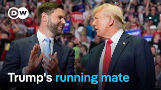 What’s behind the nomination of JD Vance as Republican vicepresidential candidate  DW News [upl. by Reba921]