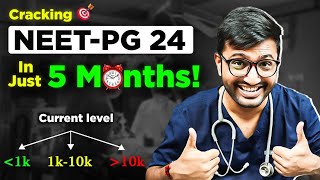 Its Easy But Not Easy 😬 5 Months Rocksolid Plan to Crack NEETPG with Top Ranks 🤯 [upl. by Chlores775]