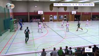 1HallehockeyBundesliga Herren HTCU vs RWK 76 18012015 [upl. by Remo]