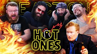 Hot Ones  Conan OBrien REACTION [upl. by Paulsen654]