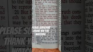 READING THE WORD John 316 bible bibleverse biblereading biblestudy jesuschrist jesus praise [upl. by Edrahc]