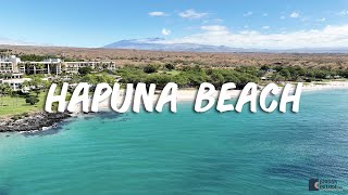 Hapuna Beach on the Big Island of Hawaii Great Snorkeling [upl. by Aneert]