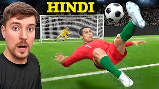 Beat Ronaldo Win 1000000 🤯 HINDI [upl. by Elset]