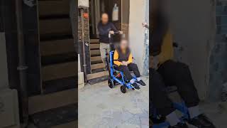 Engelli merdiven asansörü Emotion Xtreme mobil engelli asansörü wheelchair Kolay pratik kullanım [upl. by Millar]