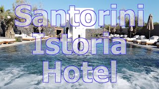 Istoria Beach Hotel in Santorini Perivolos Beach  REVIEW [upl. by Ravert74]