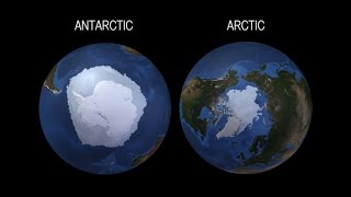 NASA  The Arctic and the Antarctic Respond in Opposite Ways [upl. by Tra685]