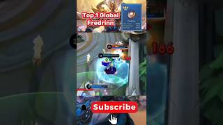 Top 1 Global Fredrinn By YT Sorman mlbb mobilelegends topglobal [upl. by Marcia362]